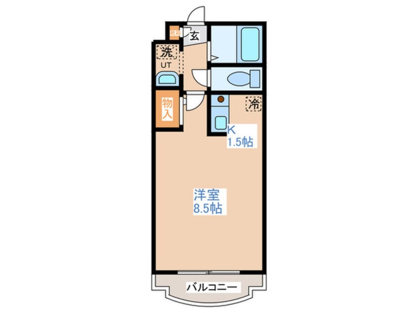 間取図 グレイシャス平岸
