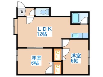 間取図 アルデ３３
