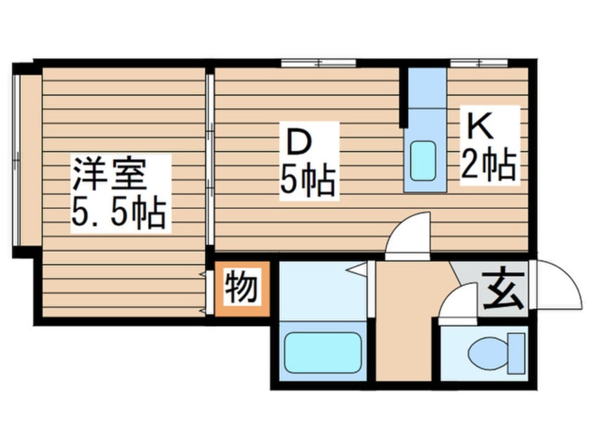 間取図 アーバンコート南郷Ⅰ