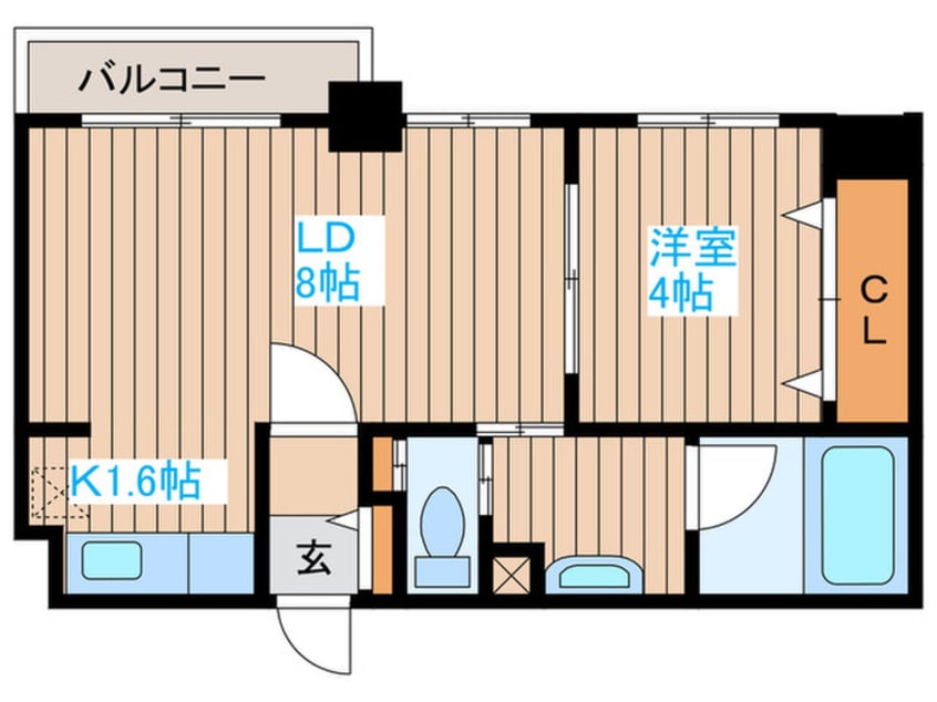 間取図 ＬＥＥ厚別中央