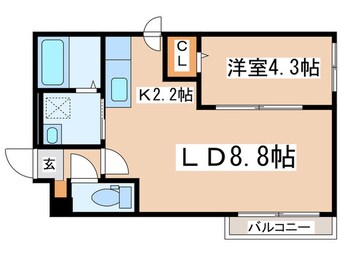 間取図 ｔｔ（tasonoa  two）