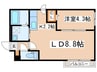 ｔｔ（tasonoa  two） 1LDKの間取り