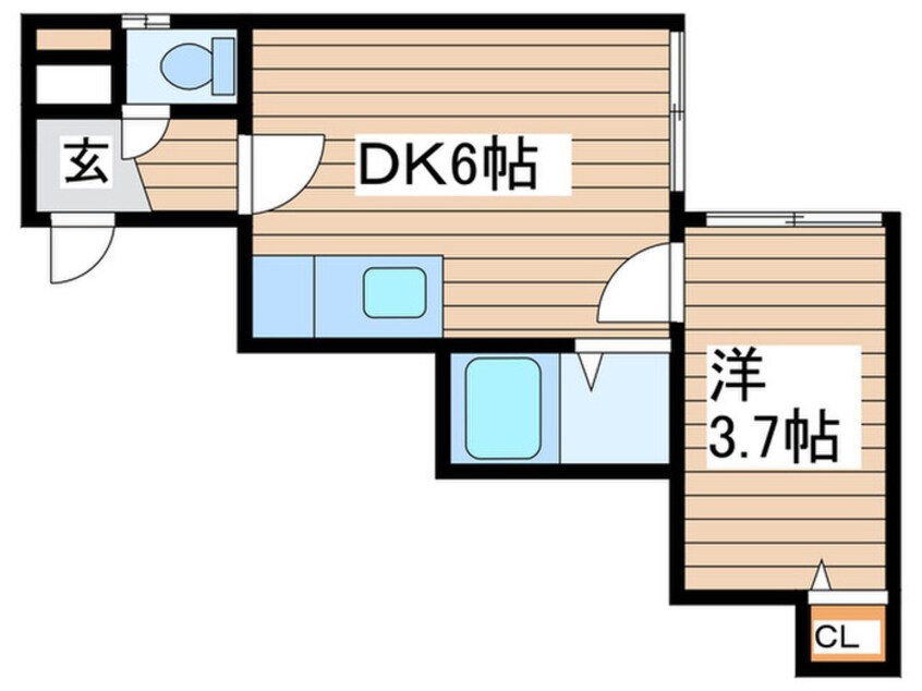 間取図 PLAZA IN N14 A棟