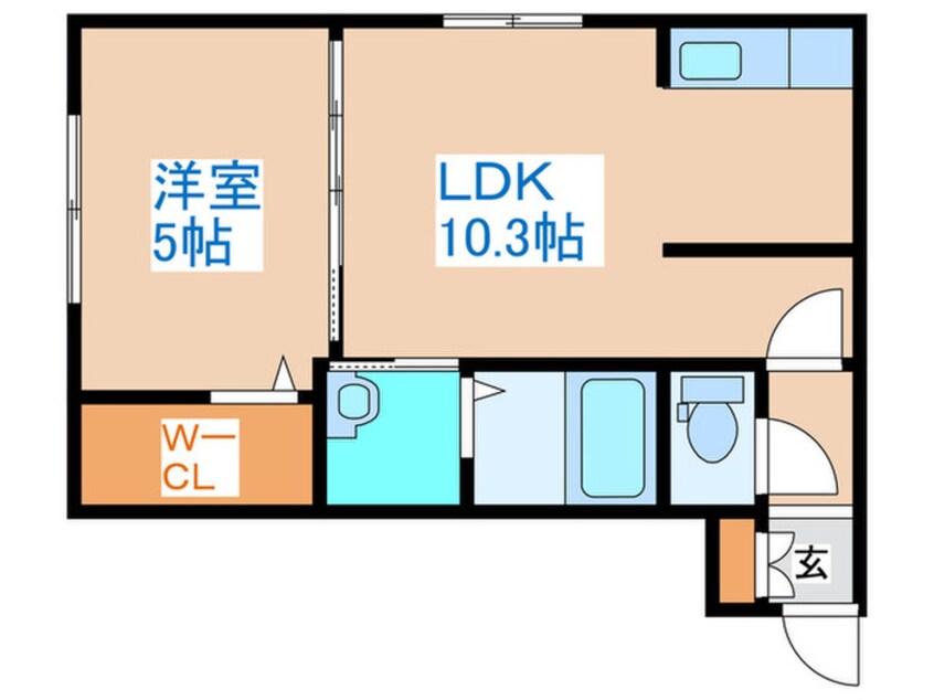 間取図 BREEZE南11条