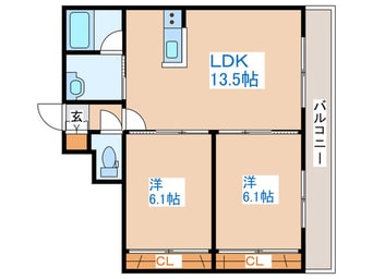 間取図 アイビル16