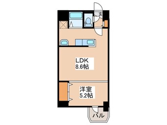 間取図 パ－クヒルズ大通中央