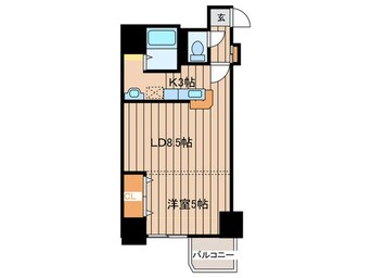 間取図 コトン大通中央
