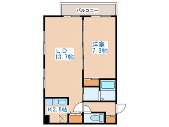 間取図 フェバリット弐番館
