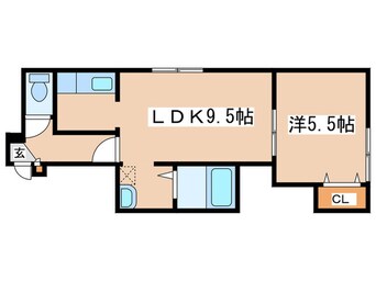 間取図 エスコートN23