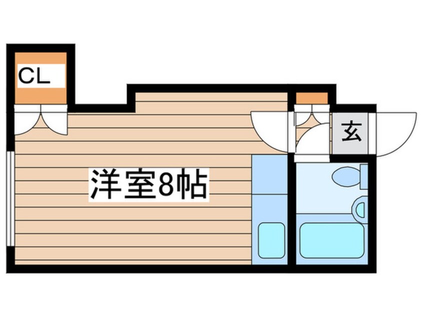 間取図 カトレアパ－クイレヴン