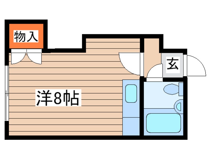 間取図 カトレアパ－クイレヴン