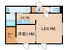 リヴィエール福住11 1LDKの間取り