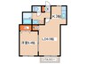 ピュア１０５ 1LDKの間取り