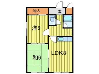 間取図 シティハウス白石
