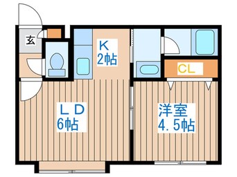 間取図 サウザンドファイン琴似