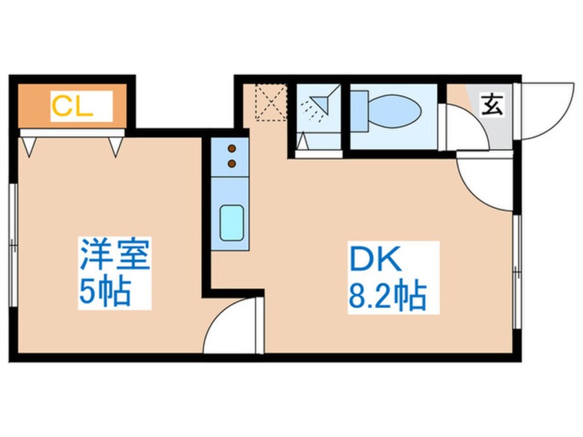 間取図 サンコーポことに