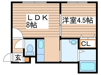 間取図 パークレーン美園