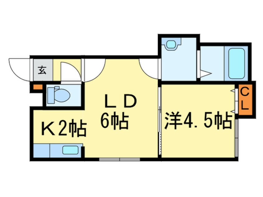 間取図 アドバンス環状通東