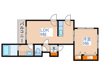 間取図 EKIMAE47