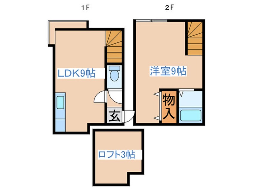 間取図 アルヴィータ月寒東