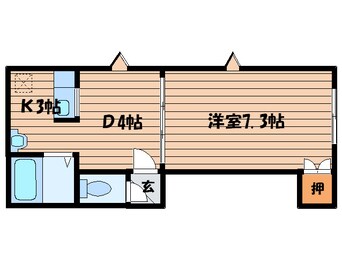 間取図 ラバレヌ－ベル