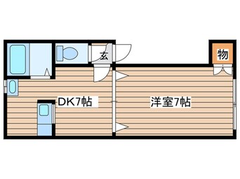 間取図 ラバレヌ－ベル