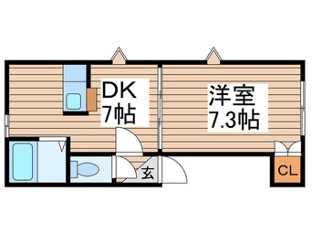 間取図 LA　VALLEE　NOUVELLE