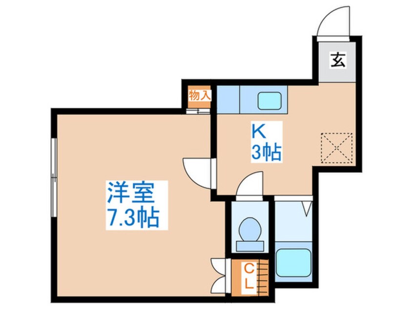 間取図 ノ－スフィラ