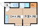 クルーズハウス北１４条Ｂ棟の間取図