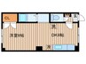 ロ－ヤルハイツ南平岸Ａ 1DKの間取り