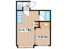 グランシティ光星 1DKの間取り