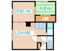 さかきマンション2 2LDKの間取り