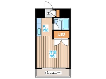 間取図 マイルーム南郷