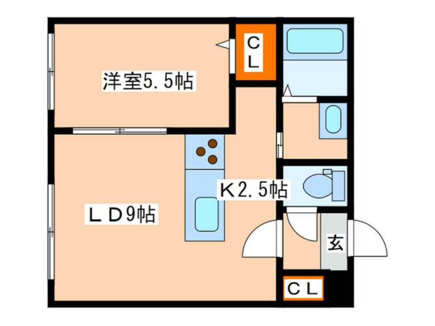 間取図 ジェラート