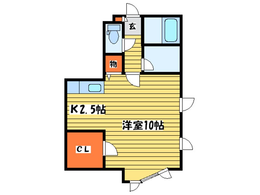 間取図 Ｓｈａｌｏｍ１２１