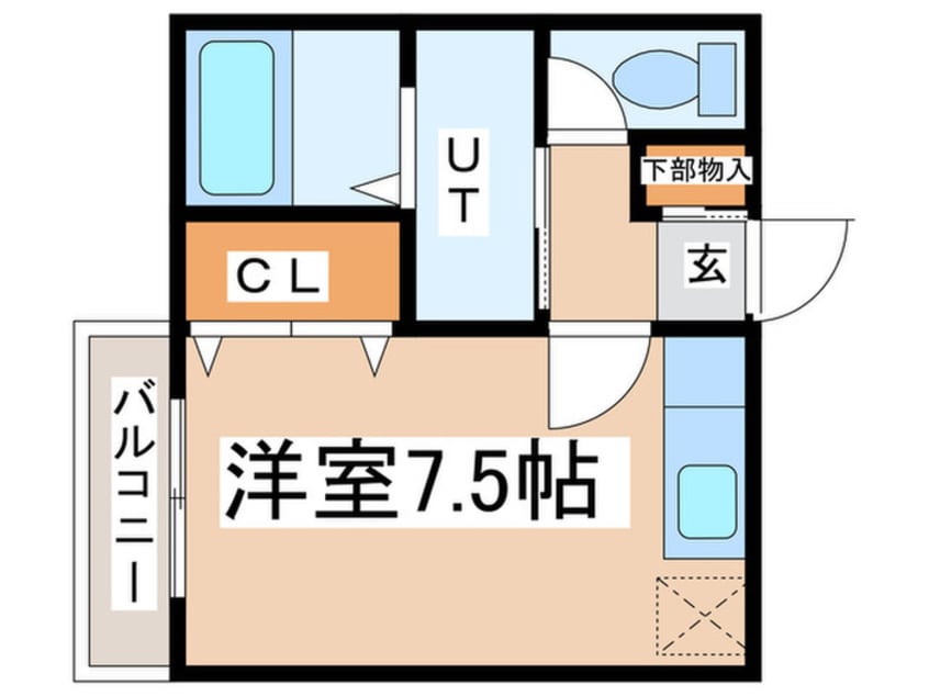 間取図 ハイツプロキオン