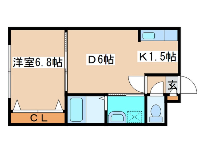 間取図 カーサ菊水