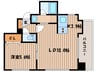 グランメ－ルＮ２０ 1LDKの間取り