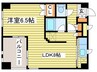 シャトーブラン59 1LDKの間取り