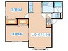 モデュロ－ル西野Ⅱ 2LDKの間取り