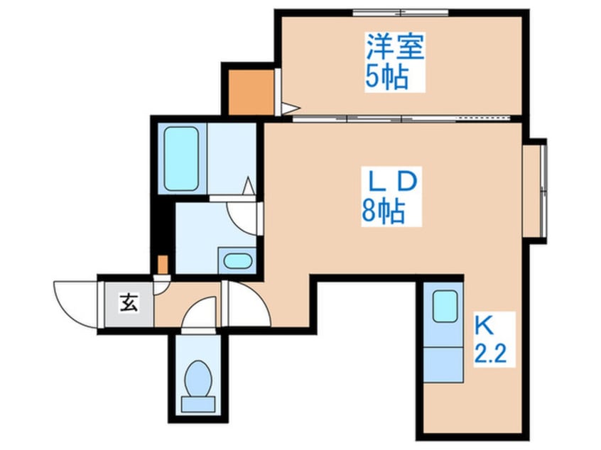 間取図 グランデプレシア宮の沢