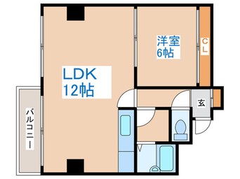 間取図 エースハイム厚別