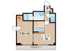 Ambiente619 1LDKの間取り