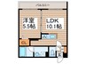 S-RESIDENCE桑園 1LDKの間取り