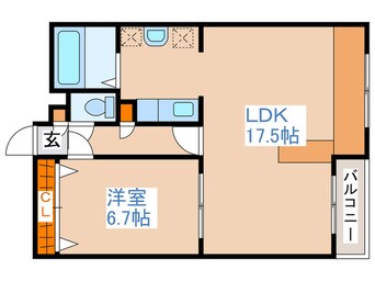 間取図 ホ－クメゾン札幌３号館