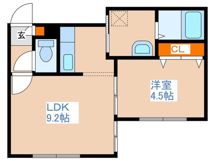間取り図 グランフェリーチェ澄川
