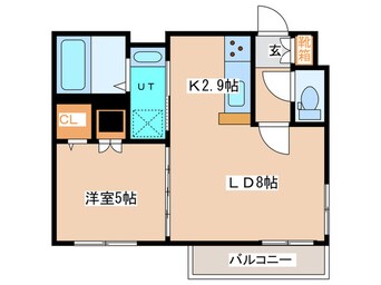 間取図 プライマル札幌円山