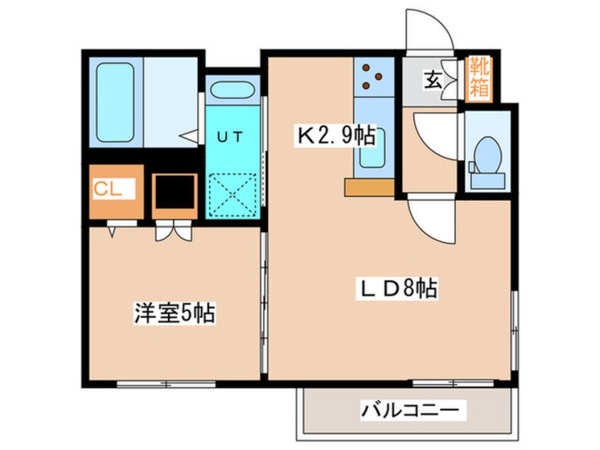 間取図 プライマル札幌円山