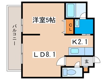 間取図 ＭＹプラザ円山公園