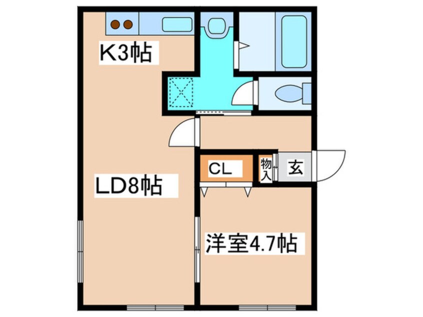 間取図 Ｎ３２Ｂ棟